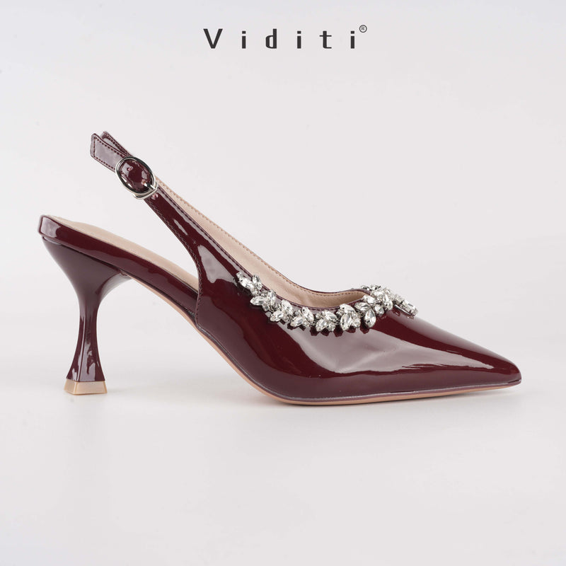 Viditi Josie Heels 7 cm | Shoes | Sepatu Import Wanita | Wedding | Nikahan | Wisuda | Seserahan