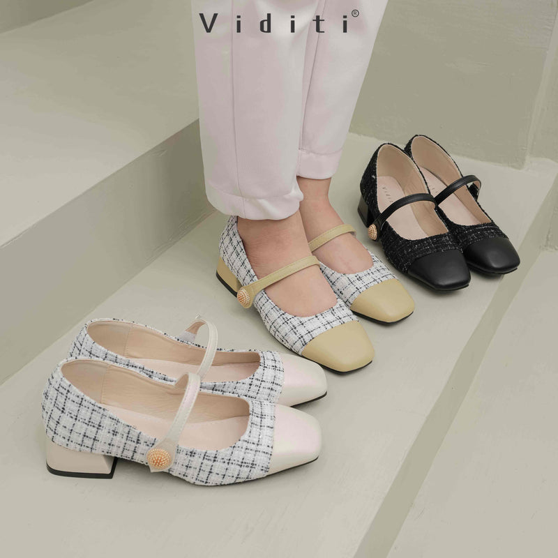Kinan Block Heels 3 cm by Viditi