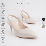 Viditi Sella Doff Heels 6 cm | Shoes | Sepatu Import Wanita | Polos | Nikahan | Wisuda | Seserahan
