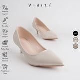 Viditi Esme Doff Heels 4 cm | Shoes | Sepatu Import Wanita | Tumit | Hak Tinggi | Seserahan