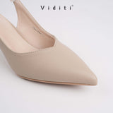 Viditi Miya Leather Heels 4 cm | Shoes | Sepatu Import Wanita | Hak Tinggi | Pesta