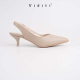 Viditi Miya Leather Heels 4 cm | Shoes | Sepatu Import Wanita | Hak Tinggi | Pesta