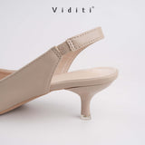 Viditi Miya Leather Heels 4 cm | Shoes | Sepatu Import Wanita | Hak Tinggi | Pesta