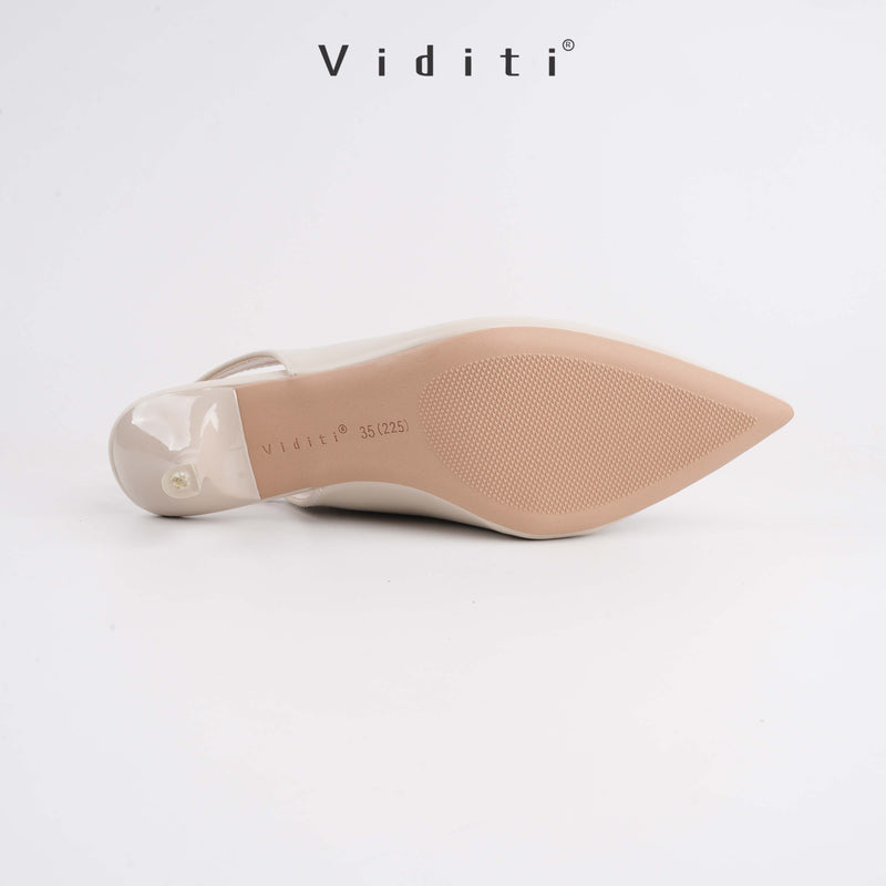 Viditi Miya Doff Heels 4 cm | Shoes | Sepatu Import Wanita | Wedding | Nikahan | Polos | Kerja