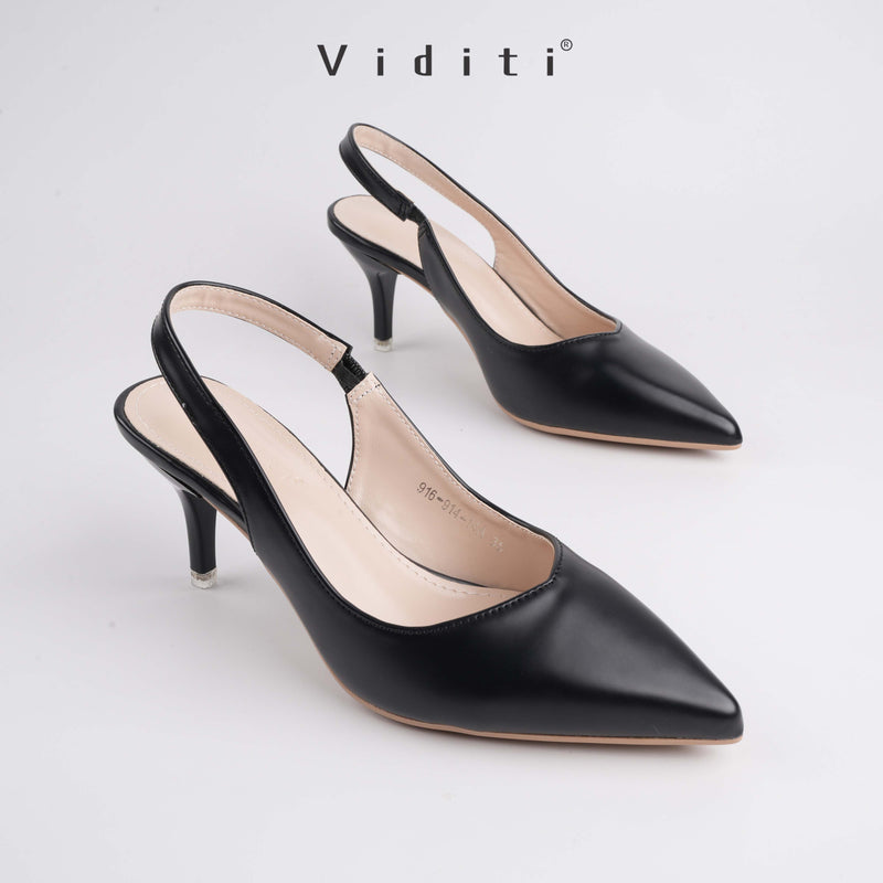 Viditi Sella Doff Heels 6 cm | Shoes | Sepatu Import Wanita | Polos | Nikahan | Wisuda | Seserahan