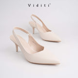 Viditi Sella Leather Heels 6 cm | Shoes | Sepatu Import Wanita | Tumit | Polos | Pesta