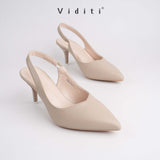 Viditi Sella Leather Heels 6 cm | Shoes | Sepatu Import Wanita | Tumit | Polos | Pesta