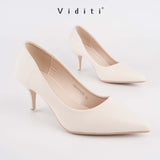 Viditi Grace Leather Heels 6 cm | Shoes | Sepatu Import Wanita | Tumit | Hak Tinggi | Polos | Pesta