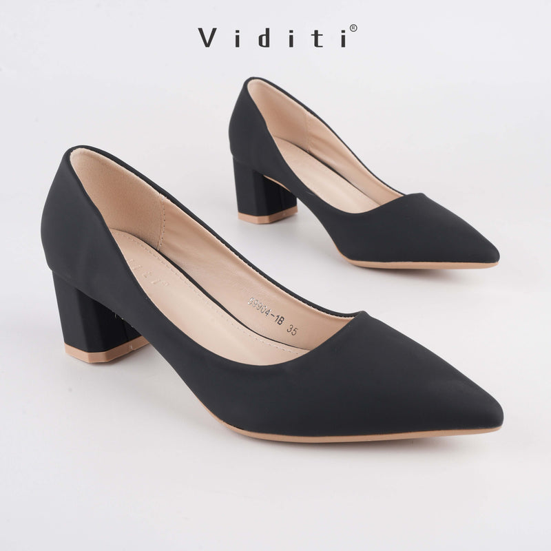 Viditi Freya Doff Block Heels 4 cm | Shoes | Sepatu Import Wanita | Tumit | Hak Tinggi | Pesta