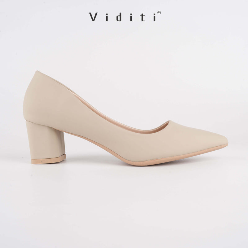 Viditi Freya Doff Block Heels 4 cm | Shoes | Sepatu Import Wanita | Tumit | Hak Tinggi | Pesta