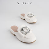 Dora Mules Block Heels 2 cm by Viditi