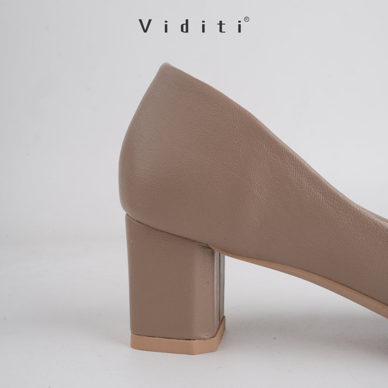 Viditi Crystal Block Heels 4 cm | Sepatu Import Wanita