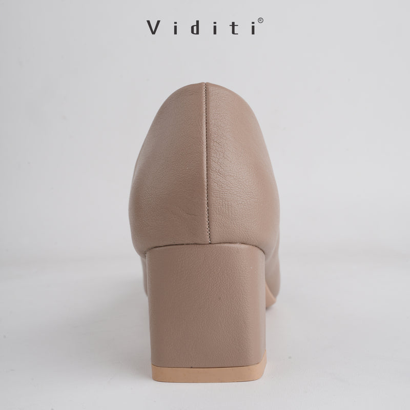 Viditi Crystal Block Heels 4 cm | Sepatu Import Wanita