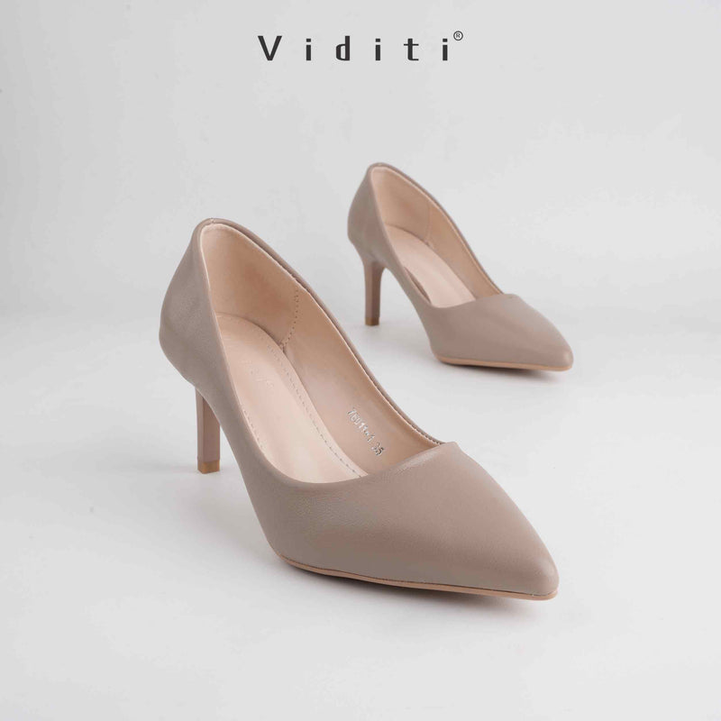 Viditi Luna Heels 7 cm | Shoes | Sepatu Import Wanita | Tumit | Hak Tinggi | Polos | Pesta | Wedding