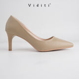 Viditi Luna Heels 7 cm | Shoes | Sepatu Import Wanita | Tumit | Hak Tinggi | Polos | Pesta | Wedding
