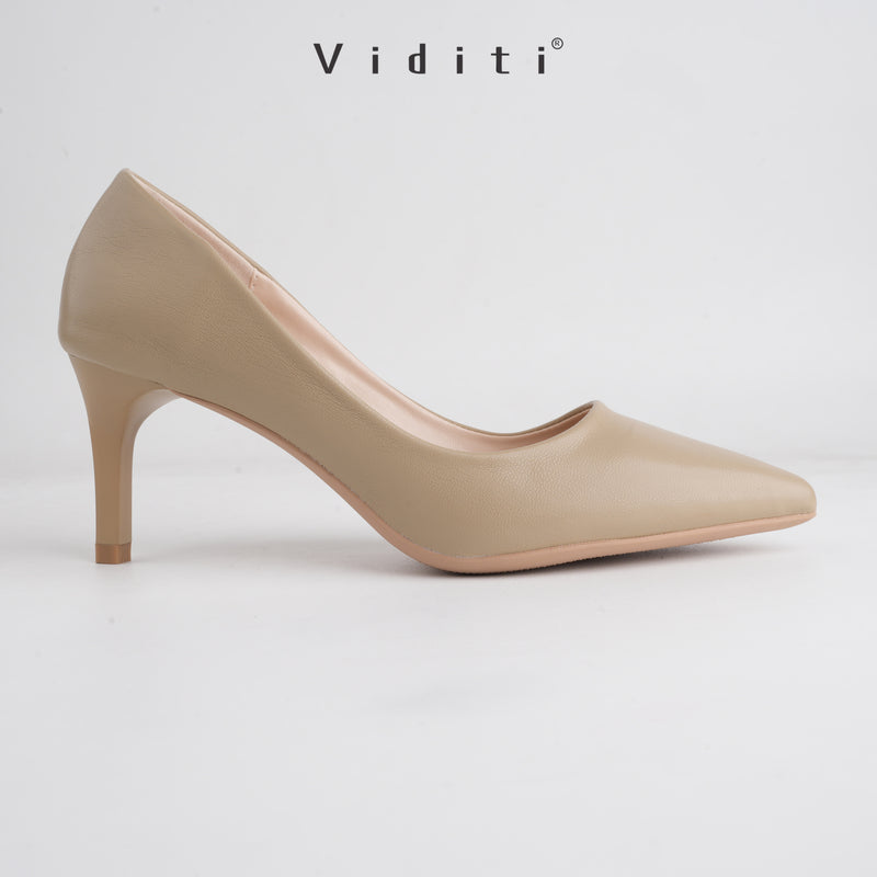 Viditi Luna Heels 7 cm | Shoes | Sepatu Import Wanita | Tumit | Hak Tinggi | Polos | Pesta | Wedding