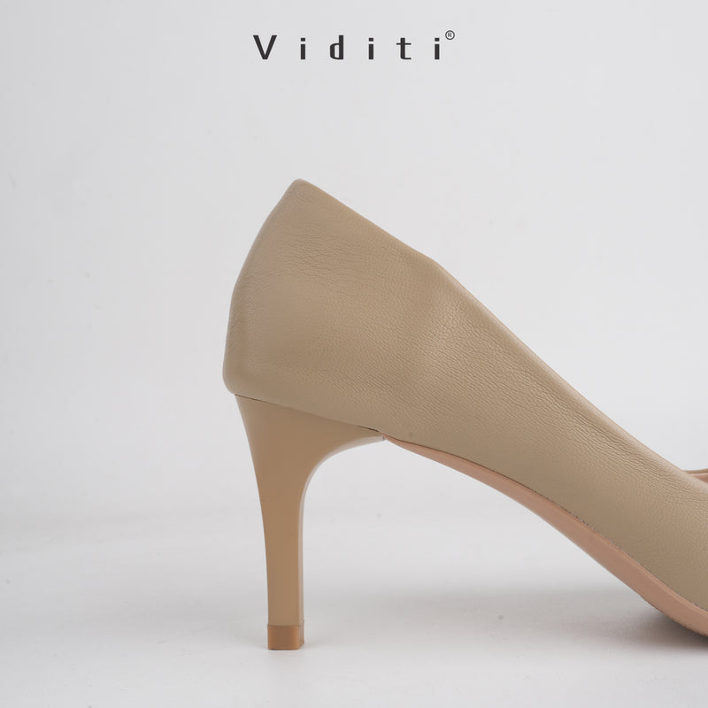 Viditi Luna Heels 7 cm | Shoes | Sepatu Import Wanita | Tumit | Hak Tinggi | Polos | Pesta | Wedding