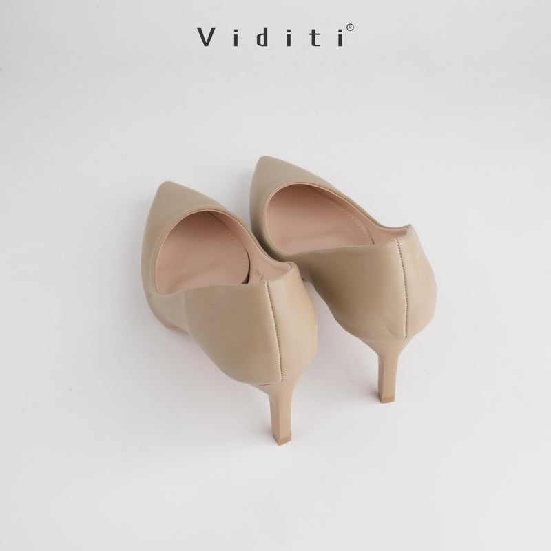 Viditi Luna Heels 7 cm | Shoes | Sepatu Import Wanita | Tumit | Hak Tinggi | Polos | Pesta | Wedding