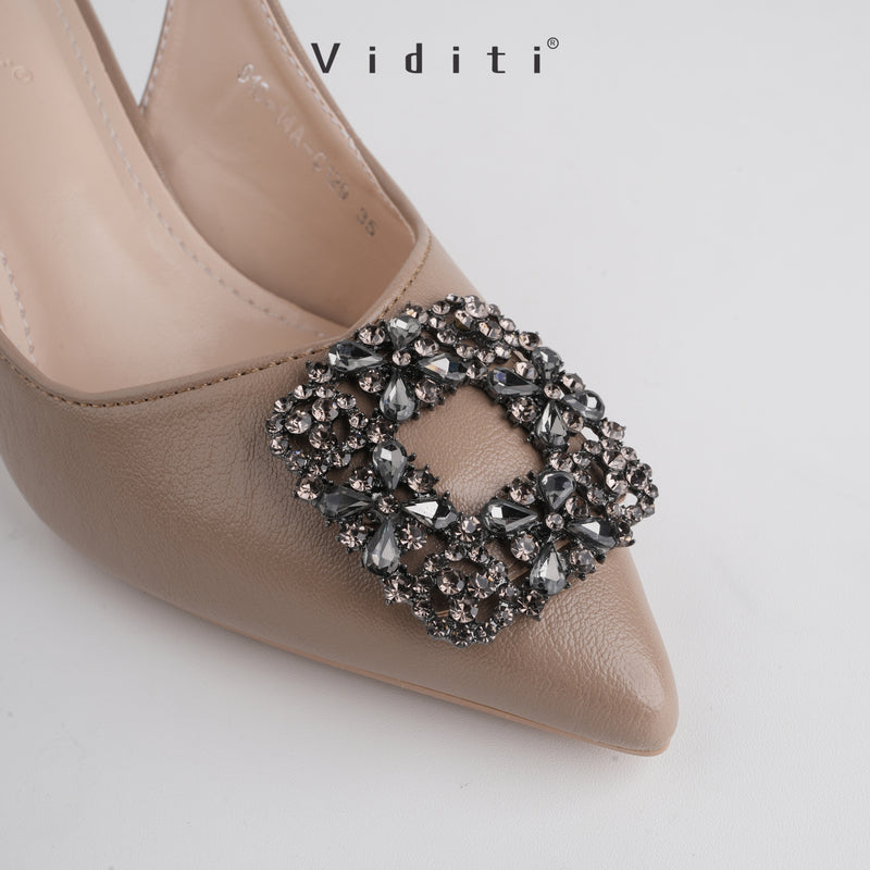 Crystal Sling Back 6 cm by Viditi