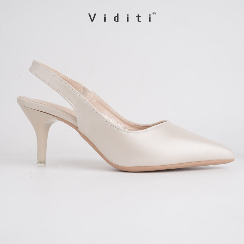 Viditi Sella Doff Heels 6 cm | Shoes | Sepatu Import Wanita | Polos | Nikahan | Wisuda | Seserahan