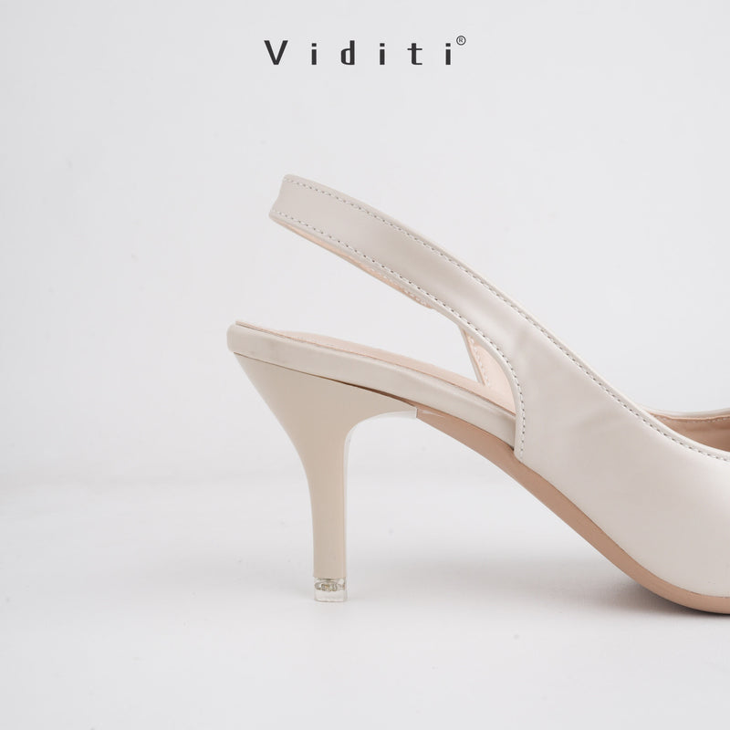 Viditi Sella Doff Heels 6 cm | Shoes | Sepatu Import Wanita | Polos | Nikahan | Wisuda | Seserahan