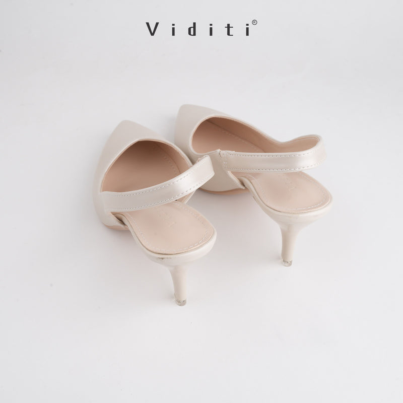Viditi Sella Doff Heels 6 cm | Shoes | Sepatu Import Wanita | Polos | Nikahan | Wisuda | Seserahan