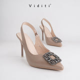 Crystal Sling Back 9 cm by Viditi