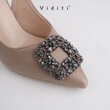 Crystal Sling Back 9 cm by Viditi