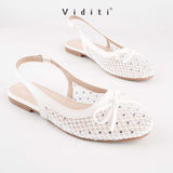 Viditi Berina Flat Shoes | Sepatu Import Wanita | Lepes | Teplek | Kerja | Kuliah | Kantor | Crystal