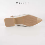 Viditi Luisa Sling Back Block Heels 3cm
