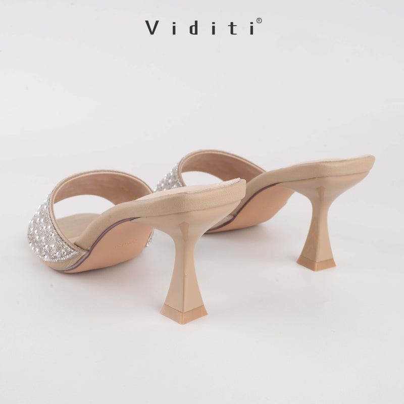Viditi Caira Sandal 7 cm | Shoes | Sendal Import Wanita | Santai | Jalan | Harian | Heels