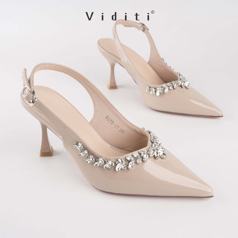 Viditi Josie Heels 7 cm | Shoes | Sepatu Import Wanita | Wedding | Nikahan | Wisuda | Seserahan