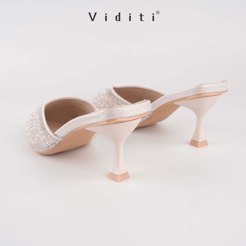Viditi Junia Mules Heels 5 cm | Shoes | Sepatu Import Wanita | Pesta | Wisuda | Kerja