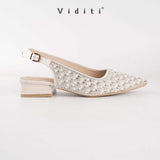 Viditi Caira Sling Back Block Heels 3cm