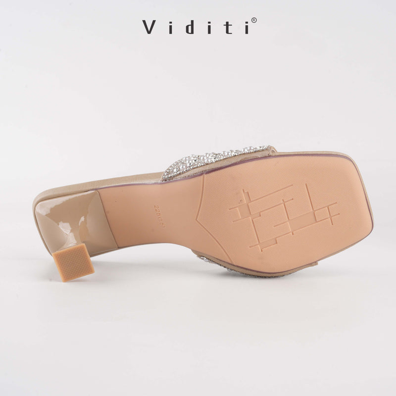 Viditi Caira Sandal 7 cm | Shoes | Sendal Import Wanita | Santai | Jalan | Harian | Heels