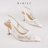 Viditi Seraphine Sling Back Heels 8 cm