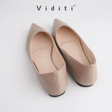 Viditi Myra Leather Flat Shoes // Sepatu Import Wanita // Lepes // Teplek // Kerja // Kuliah // Kantor