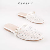 Viditi Sarina Mules | Sandal Import Wanita | Flat Shoes | Mules | Sandal