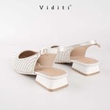 Viditi Luisa Sling Back Block Heels 3cm