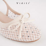 Viditi Berina Flat Shoes | Sepatu Import Wanita | Lepes | Teplek | Kerja | Kuliah | Kantor | Crystal