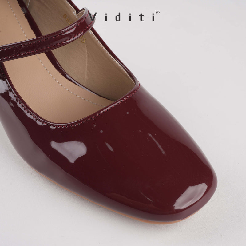 Viditi Flora Block Heels 7 cm | Shoes | Sepatu Import Wanita | Nikahan | Wisuda | Sangjit | Prewed