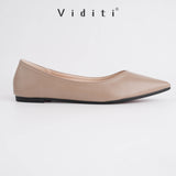 Viditi Myra Leather Flat Shoes // Sepatu Import Wanita // Lepes // Teplek // Kerja // Kuliah // Kantor