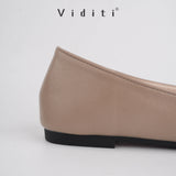 Viditi Myra Leather Flat Shoes // Sepatu Import Wanita // Lepes // Teplek // Kerja // Kuliah // Kantor