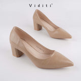 Viditi Freya Croco Block Heels