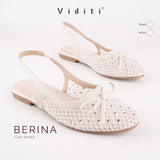 Viditi Berina Flat Shoes | Sepatu Import Wanita | Lepes | Teplek | Kerja | Kuliah | Kantor | Crystal