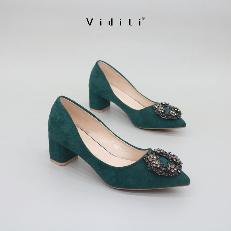 Beryl Block Heels by Viditi