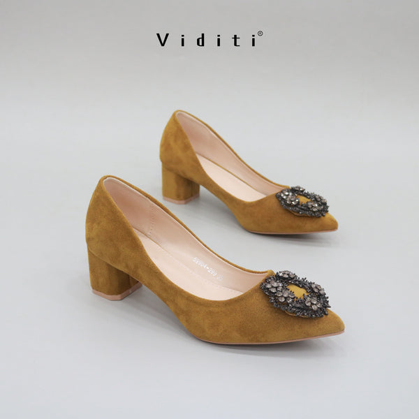Beryl Block Heels by Viditi
