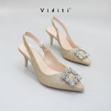 Marlene Sling Back Heels 6 cm by Viditi