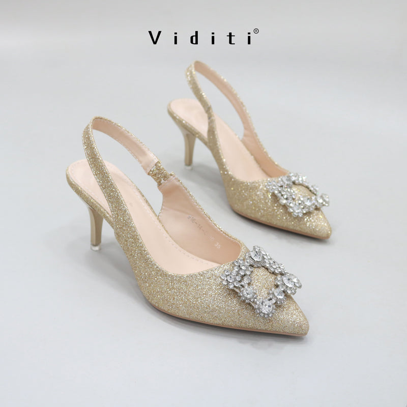 Marlene Sling Back Heels 6 cm by Viditi