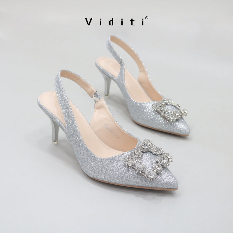 Marlene Sling Back Heels 6 cm by Viditi